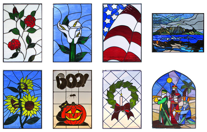 Stained glass creations